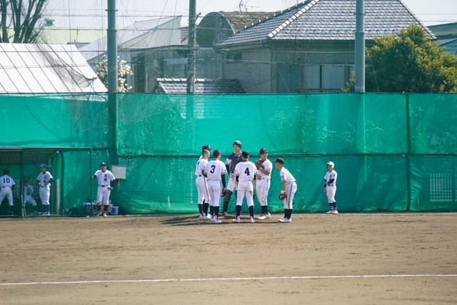 硬式野球部春大会　対清瀬4